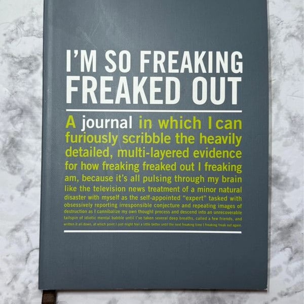 Knock Knock I’m So Freaking Freaked Out Inner-Truth Journal Anxiety