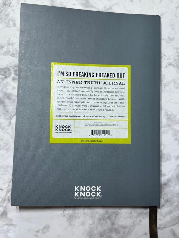 Knock Knock I’m So Freaking Freaked Out Inner-Truth Journal Anxiety 7