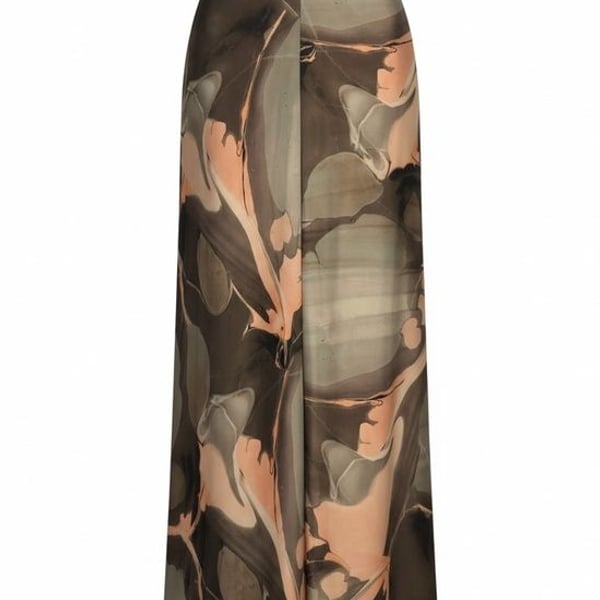 Banana Republic Abstract Print Maxi Skirt Size M