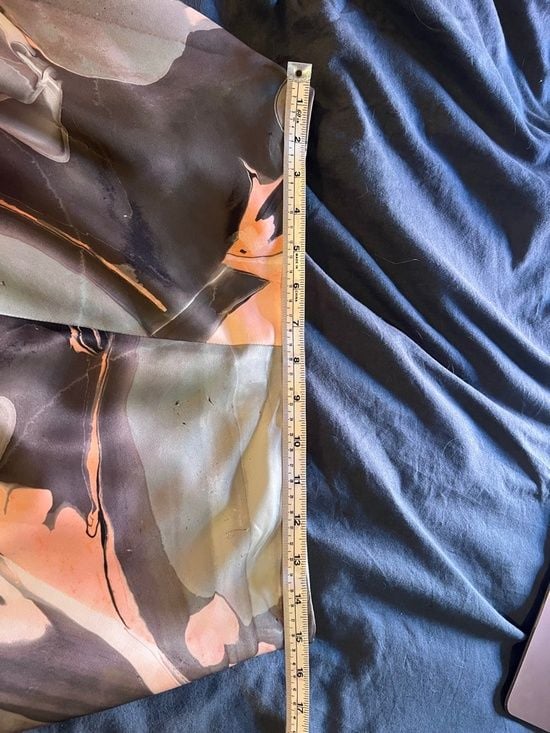 Banana Republic Abstract Print Maxi Skirt Size M 5