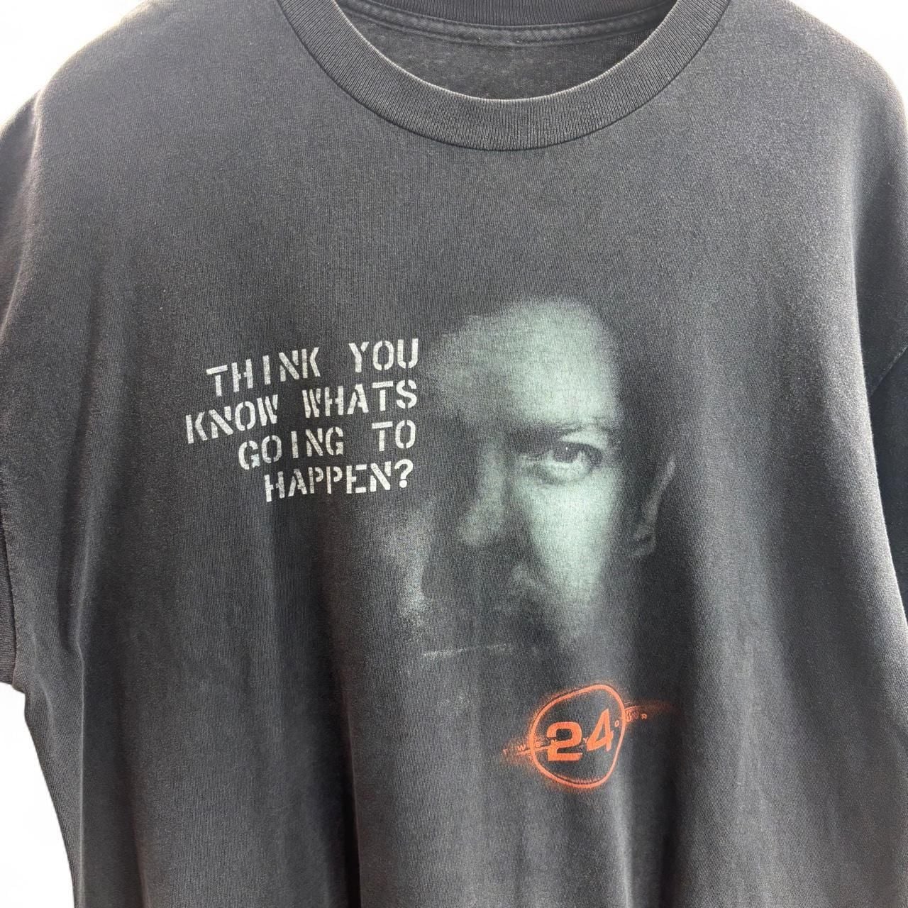 Fox 24 TV Show Promo T-Shirt Size XL Vintage 2000s Jack Bauer 3