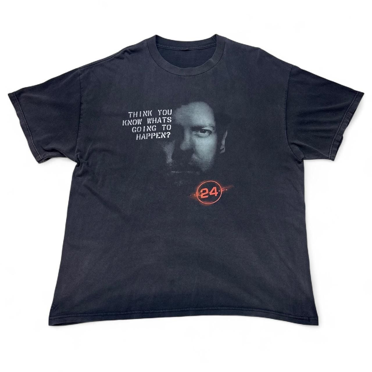 Fox 24 TV Show Promo T-Shirt Size XL Vintage 2000s Jack Bauer 8