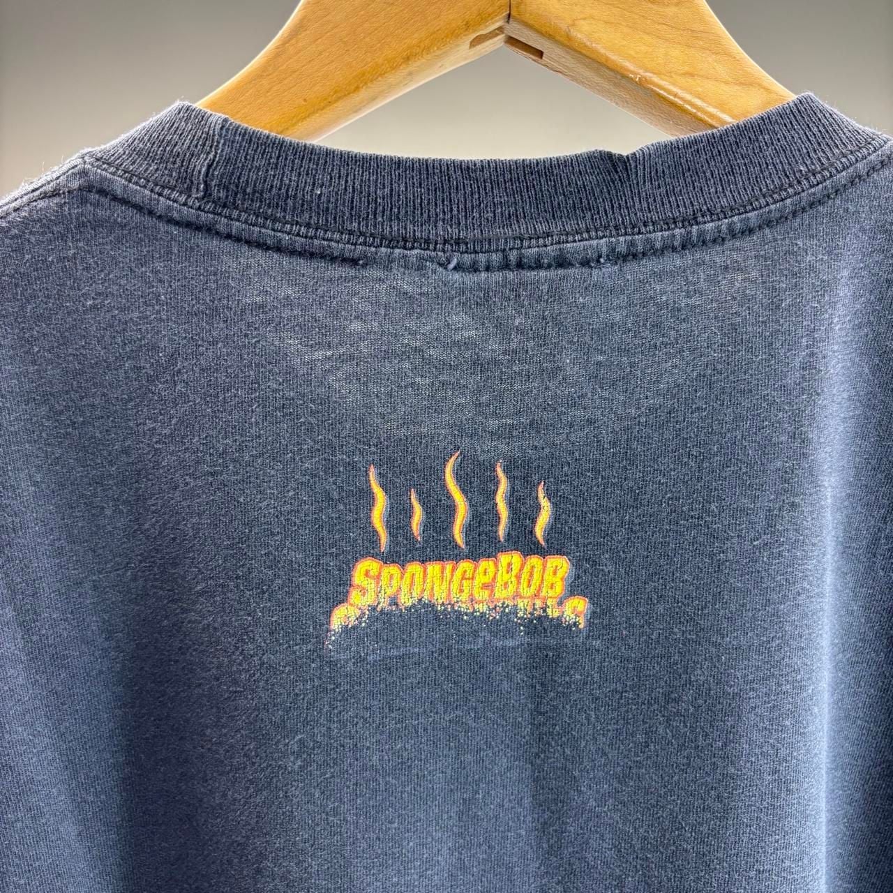 Nickelodeon Vintage 2002 SpongeBob SquarePants T-Shirt Large Black 6
