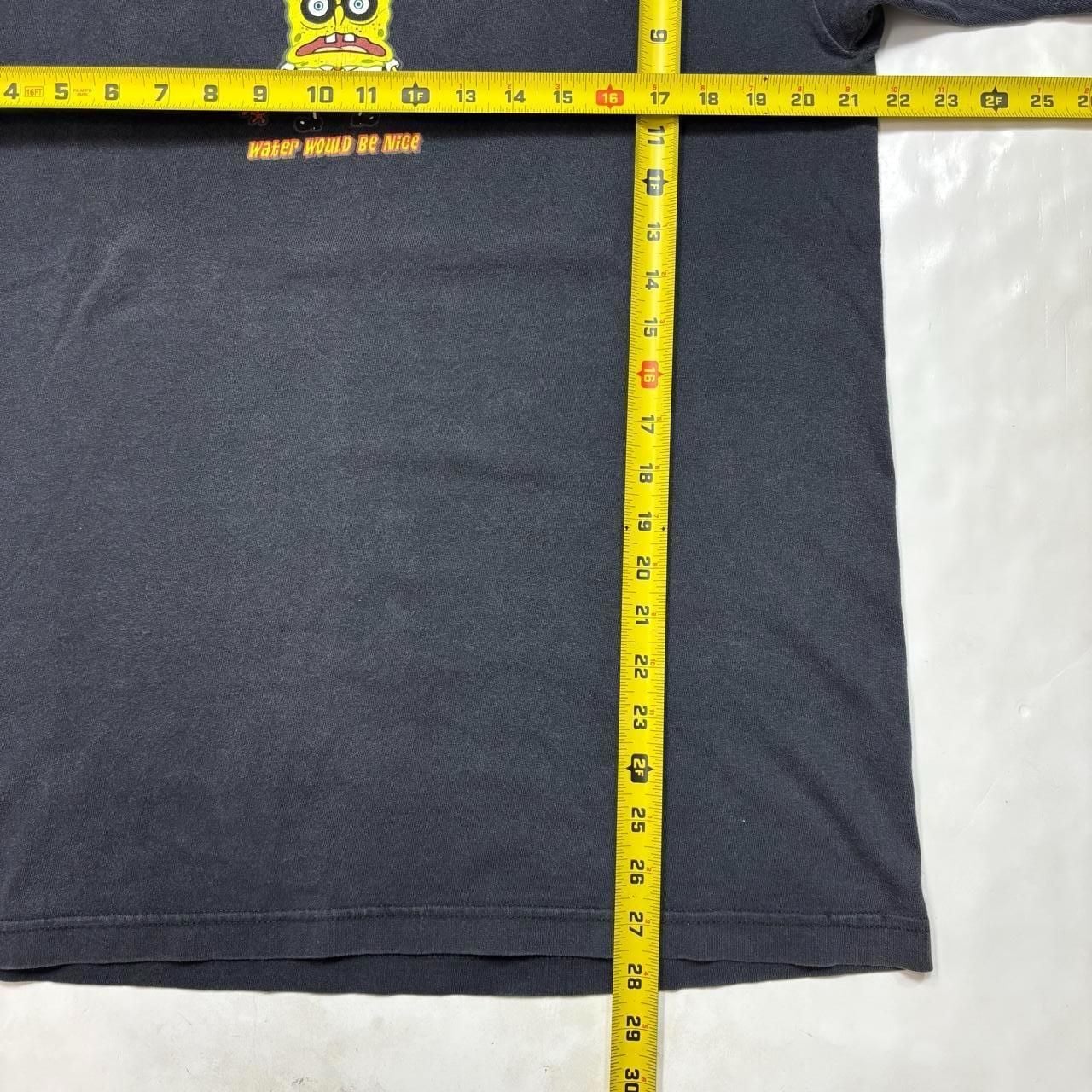 Nickelodeon Vintage 2002 SpongeBob SquarePants T-Shirt Large Black 7