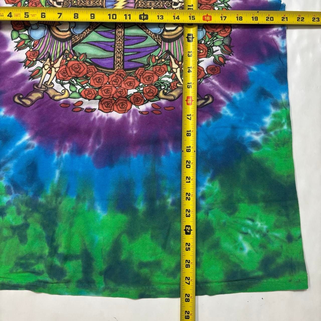Liquid Blue Grateful Dead Tank Top Size L Tie-Dye 2000 8