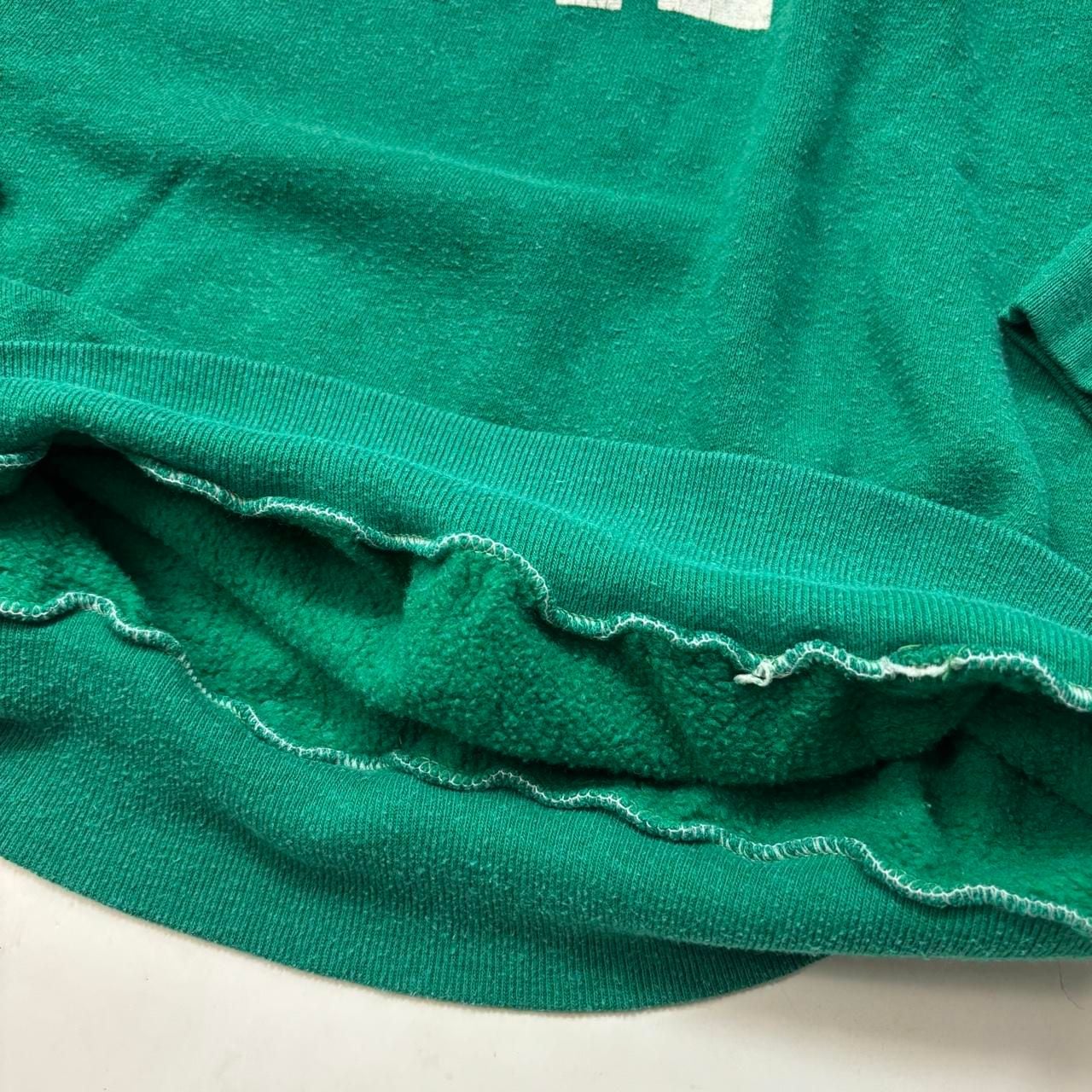 Jean Top Michigan State Sweatshirt Size MEDIUM Vintage 70s Green 4