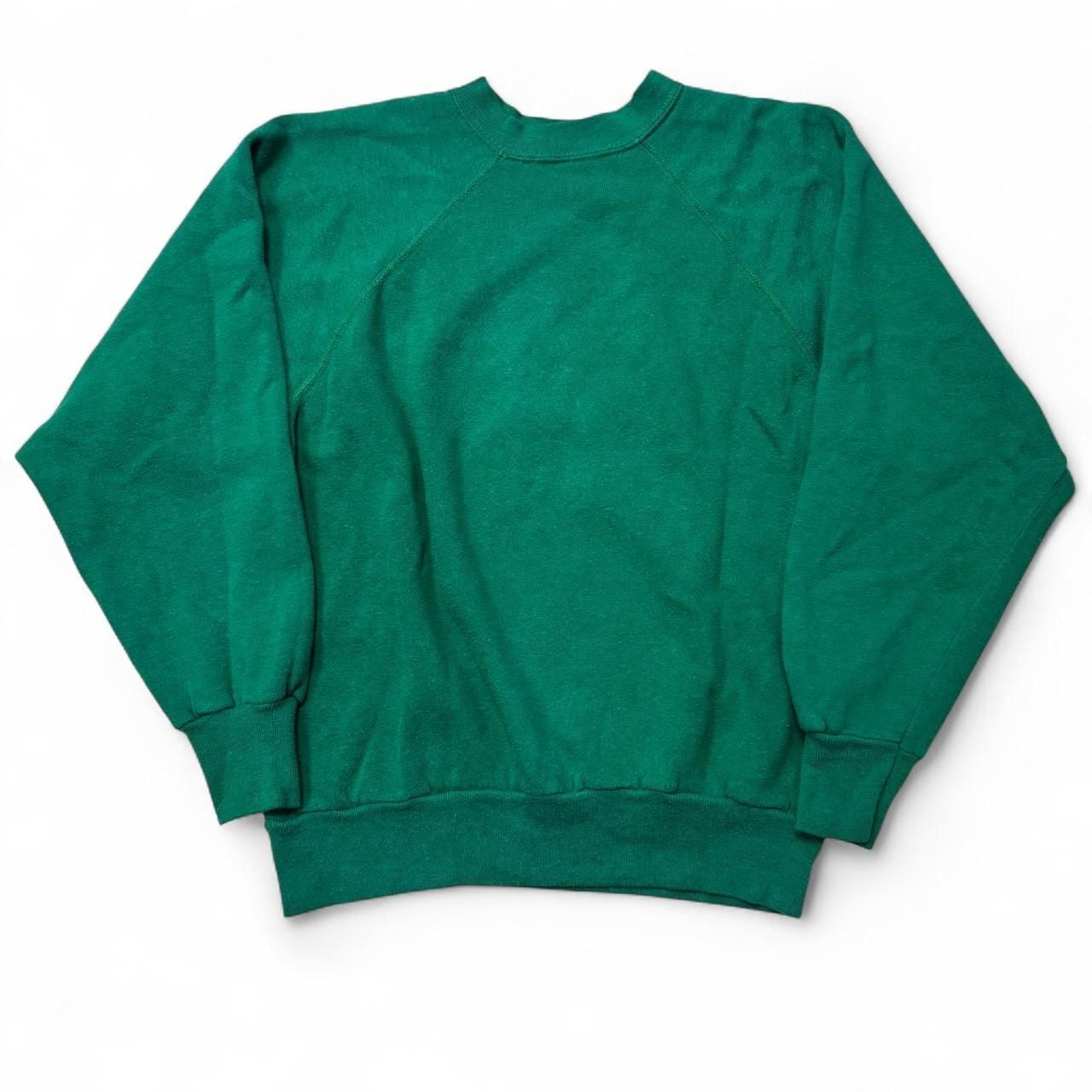 Jean Top Michigan State Sweatshirt Size MEDIUM Vintage 70s Green 7