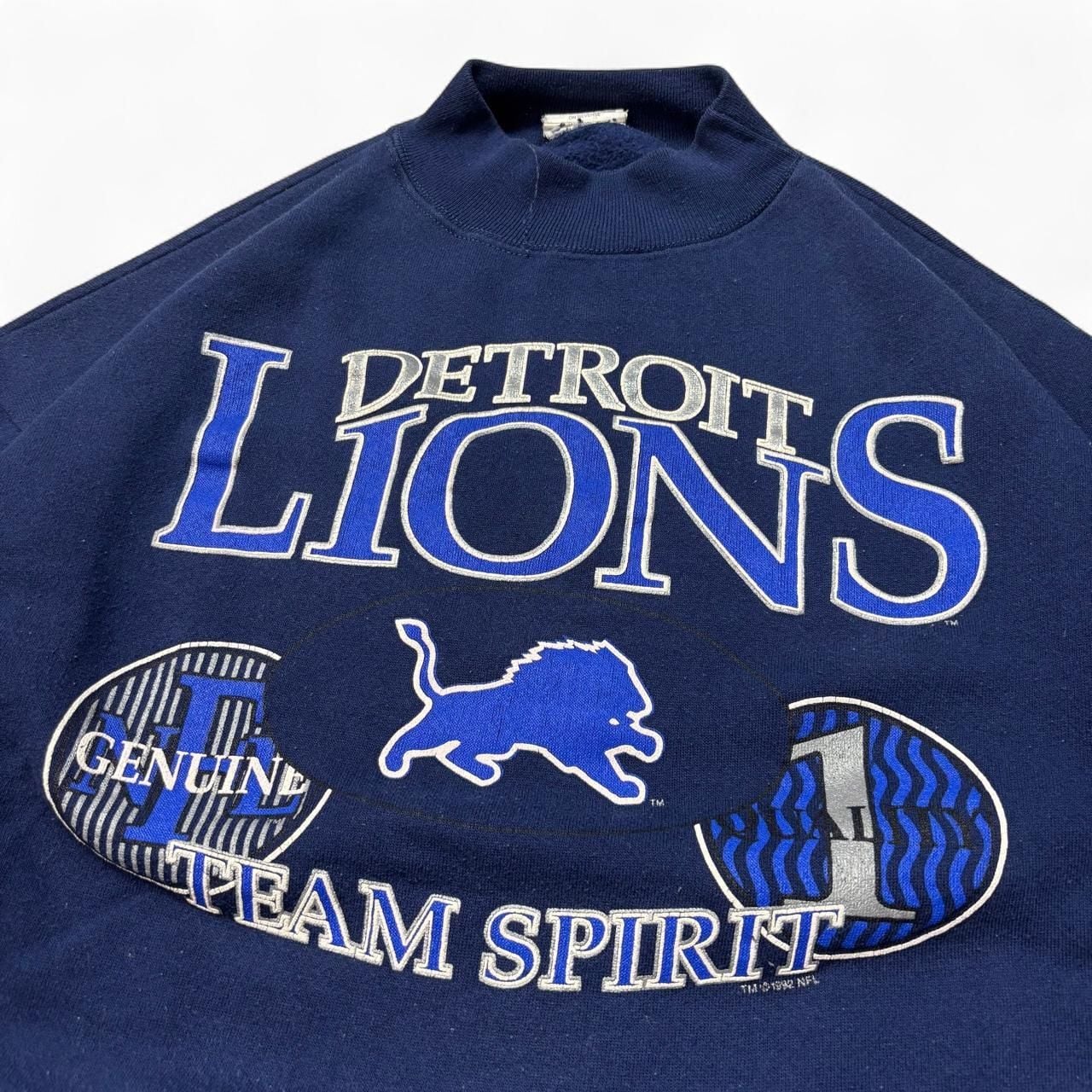 Cliff Engle Detroit Lions 1992 Vintage Sweatshirt One Size Fits Most 3