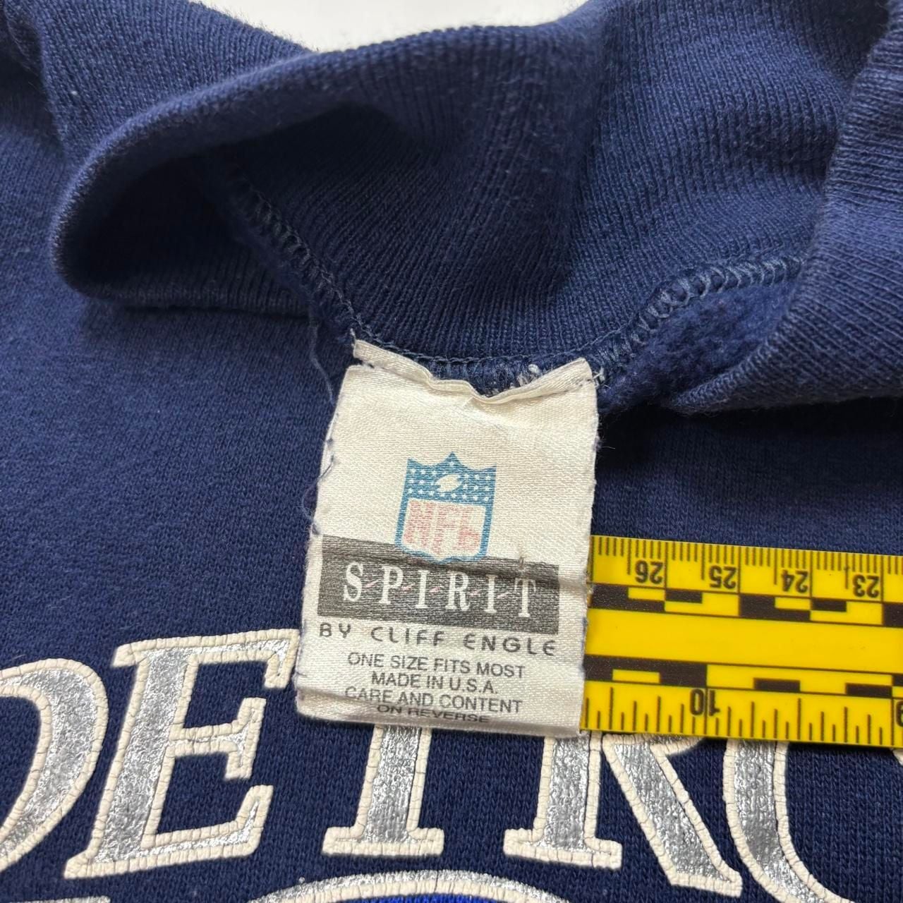Cliff Engle Detroit Lions 1992 Vintage Sweatshirt One Size Fits Most 4