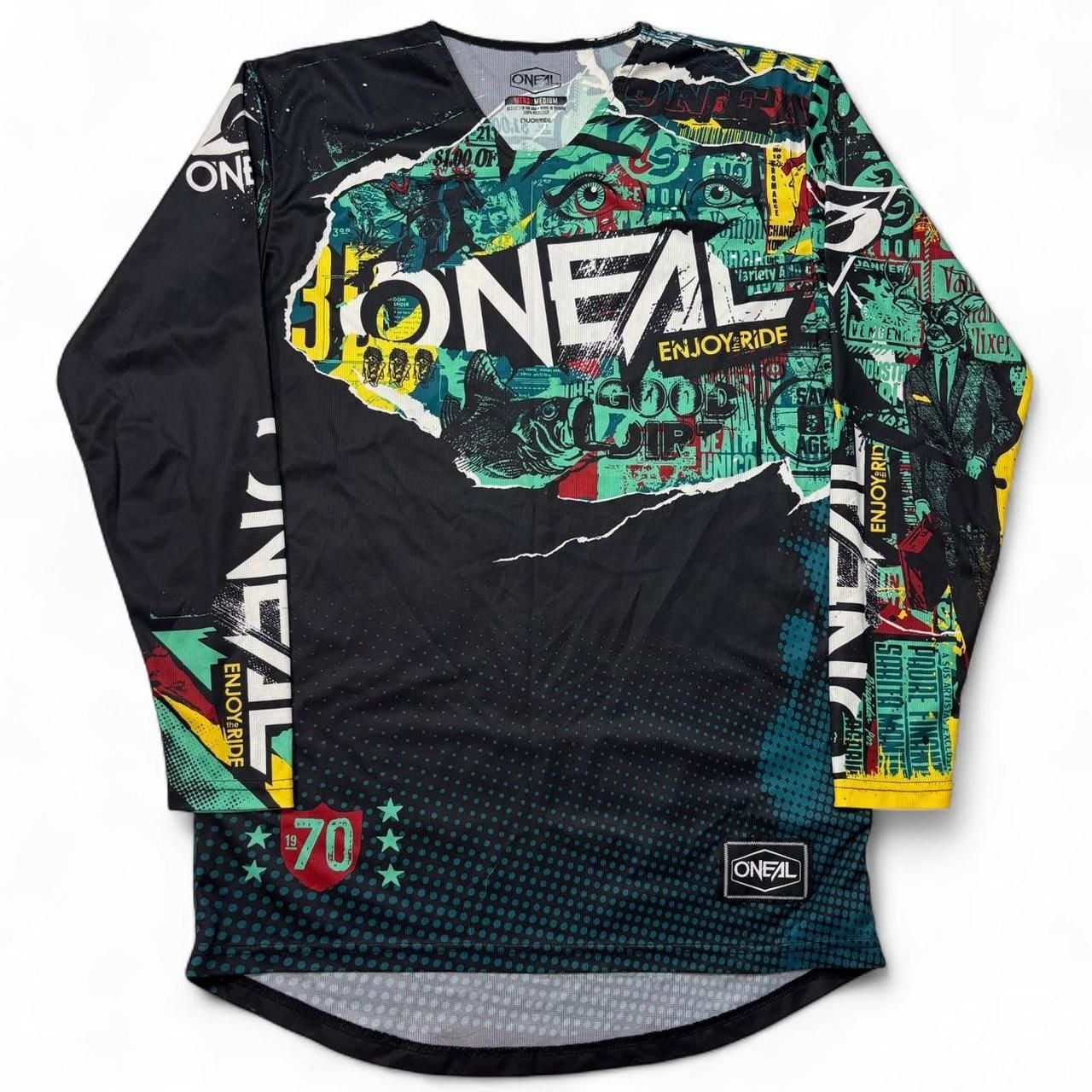 O'Neal Decent Faze Long Sleeve Jersey Size Medium 2