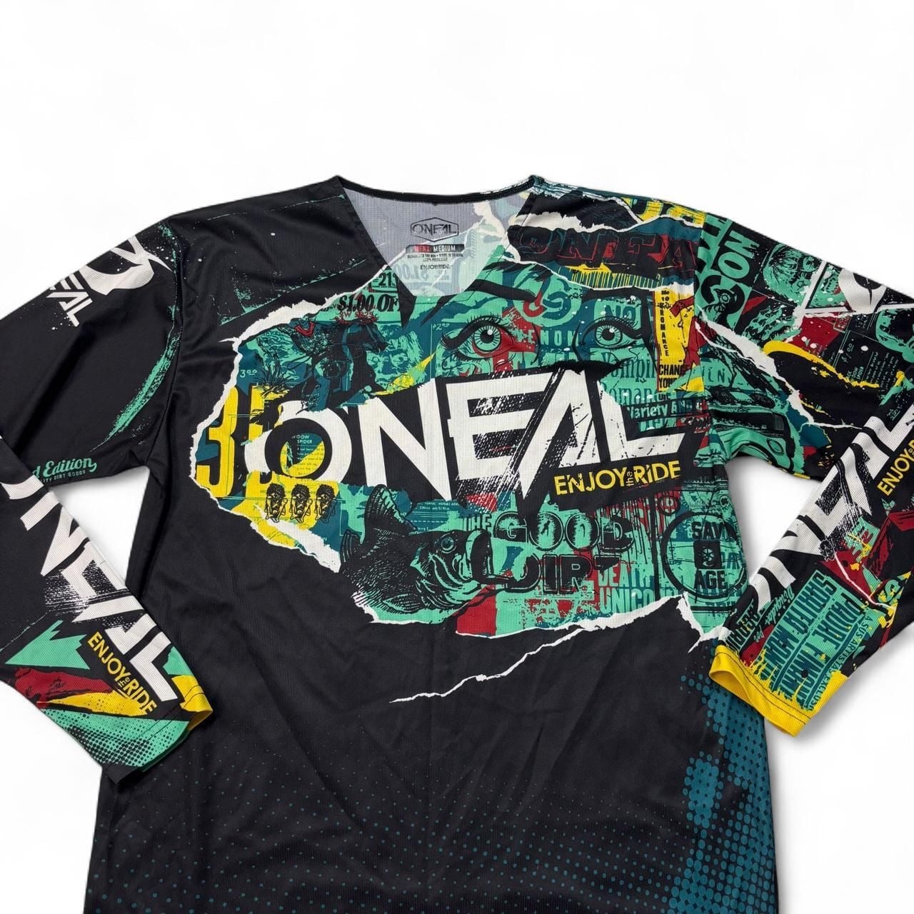 O'Neal Decent Faze Long Sleeve Jersey Size Medium 3