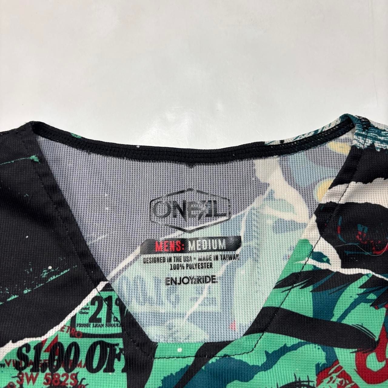 O'Neal Decent Faze Long Sleeve Jersey Size Medium 4