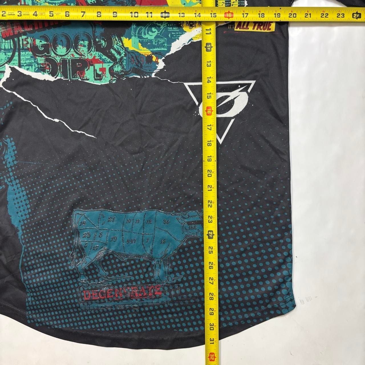 O'Neal Decent Faze Long Sleeve Jersey Size Medium 8