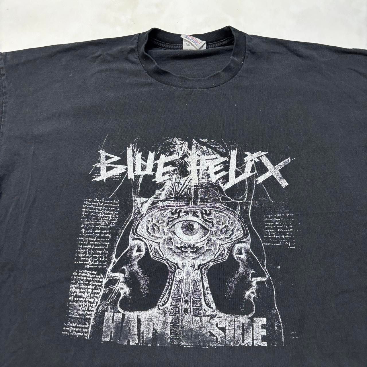 Pro Super Heavy Blue Felix Band T-Shirt Size 3XL Grail Deathcore 3