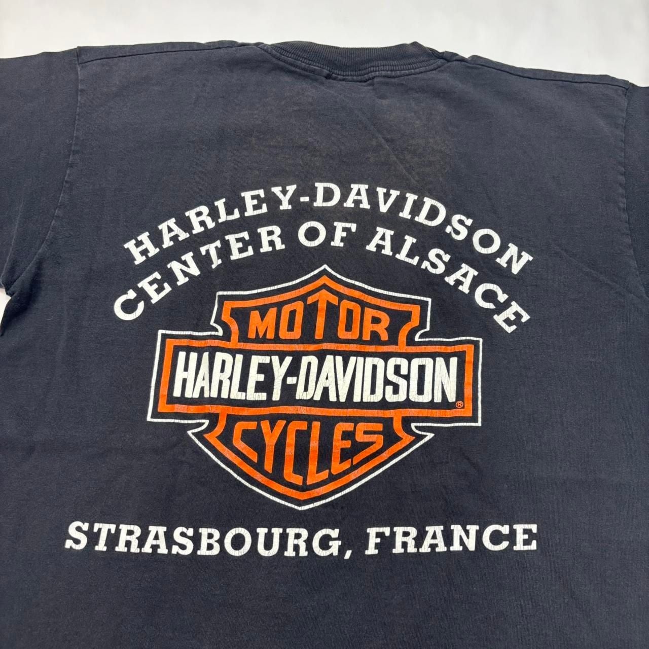 Harley-Davidson One World T-Shirt Size M Black France Graphic 7