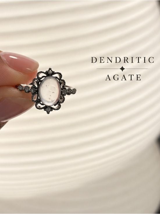 Pick 1 | Gemstone Vintage Cocktail Rings | Adjustable & Nickel Free 7