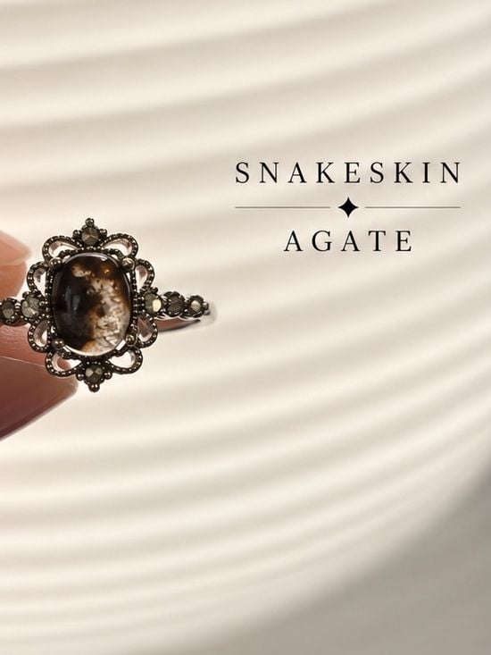 Pick 1 | Gemstone Vintage Cocktail Rings | Adjustable & Nickel Free 9