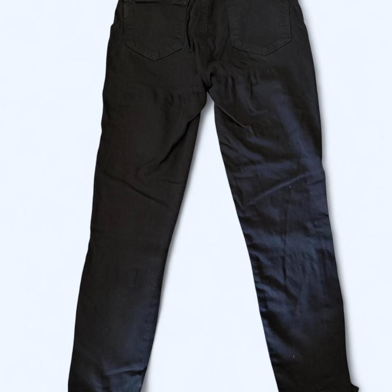 PAIGE Black Denim Skinny Jeans Size 28 3