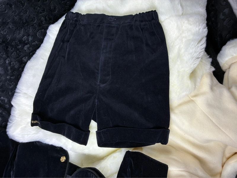 Conjunto de Terciopelo Vintage Celine Kids - 2 Piezas - Talla 90 (18-24M) 12