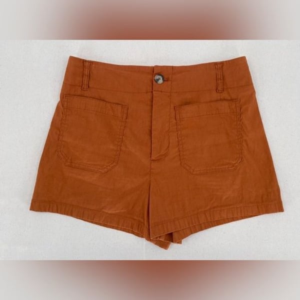 Antropology Maeve Colette High-Rise Shorts
