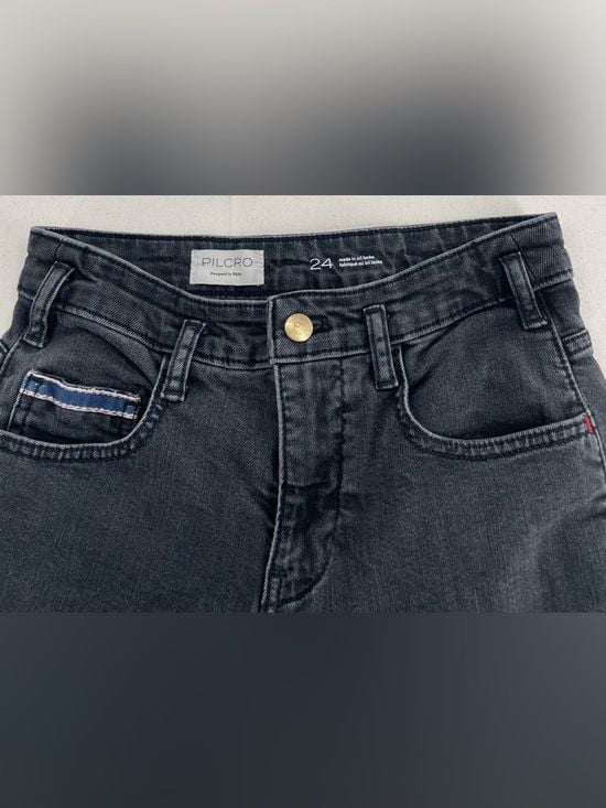 The Sport Cuff Mid-Rise Crop Wide-Leg Jeans by Pilcro 8