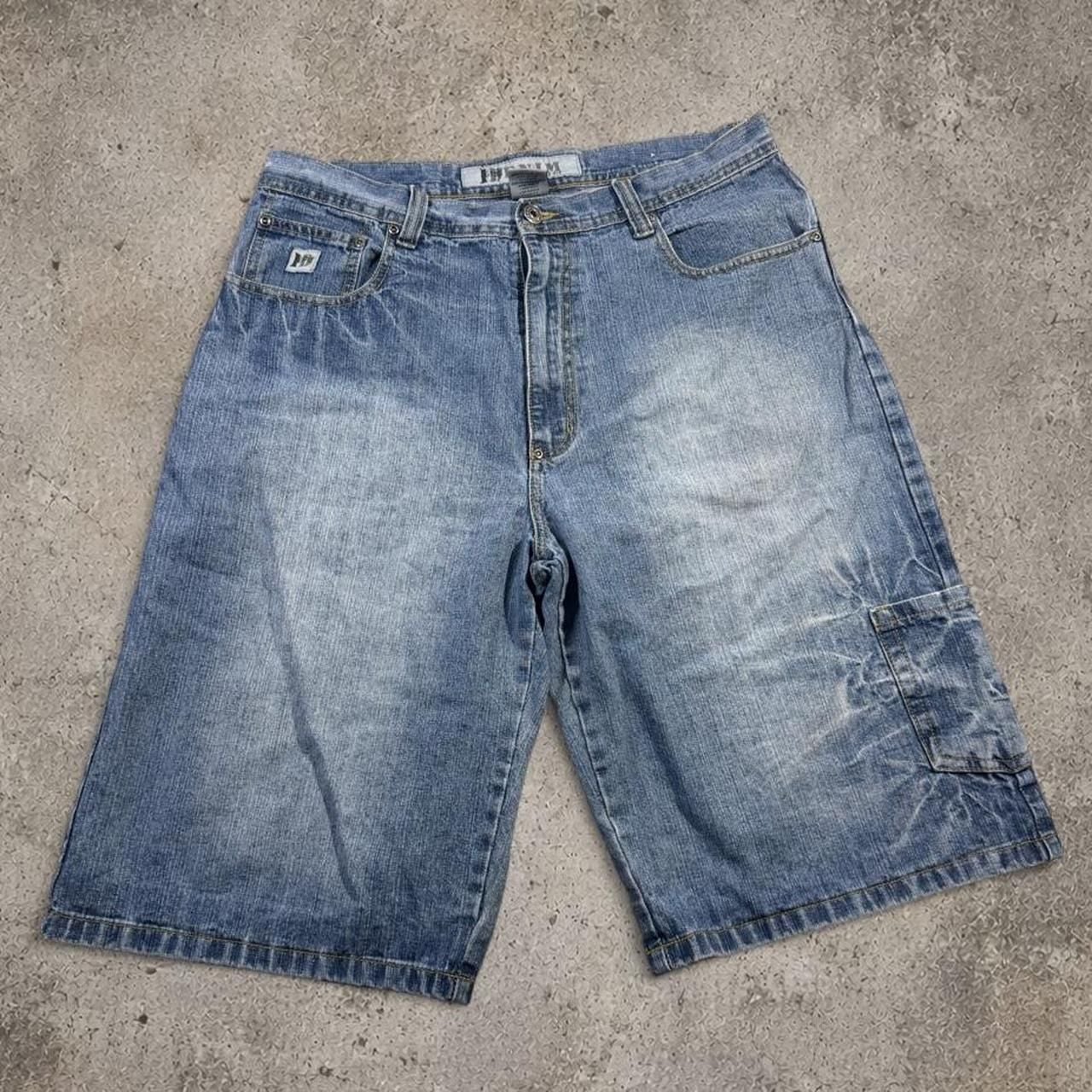 Ignition Denim Jorts Size 34 Y2K Baggy Cargo Shorts 2
