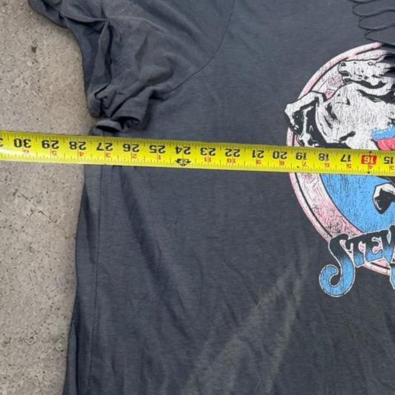 Steve Miller Band Distressed Graphic T-Shirt Black 5