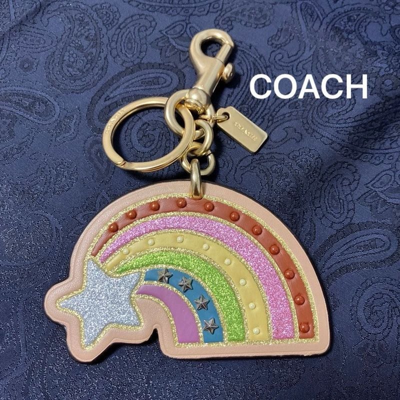 Coach Embellished Rainbow Shooting Star Bag Charm (Style No. 27254) 1