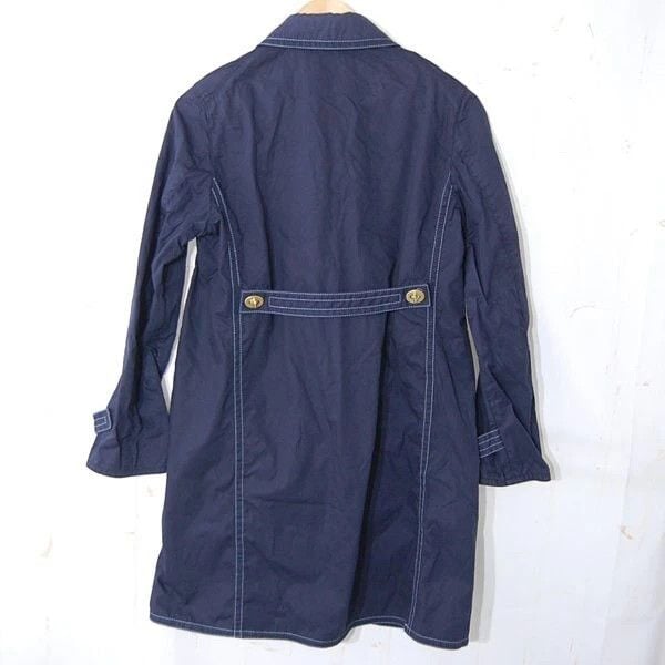 Coach Navy Color Turnlock Trenchcoat 4