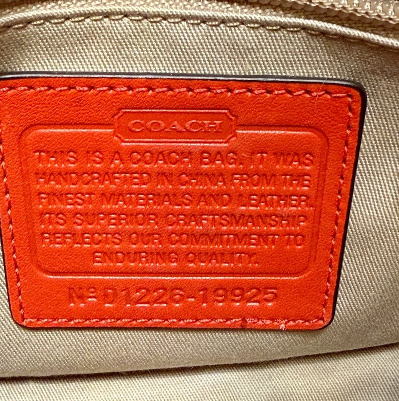 Coach Legacy Amanda Red Leather Cross-body 19925 Pristine 7