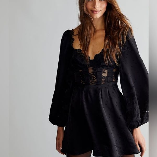 For Love & Lemons Natalie Mini Dress