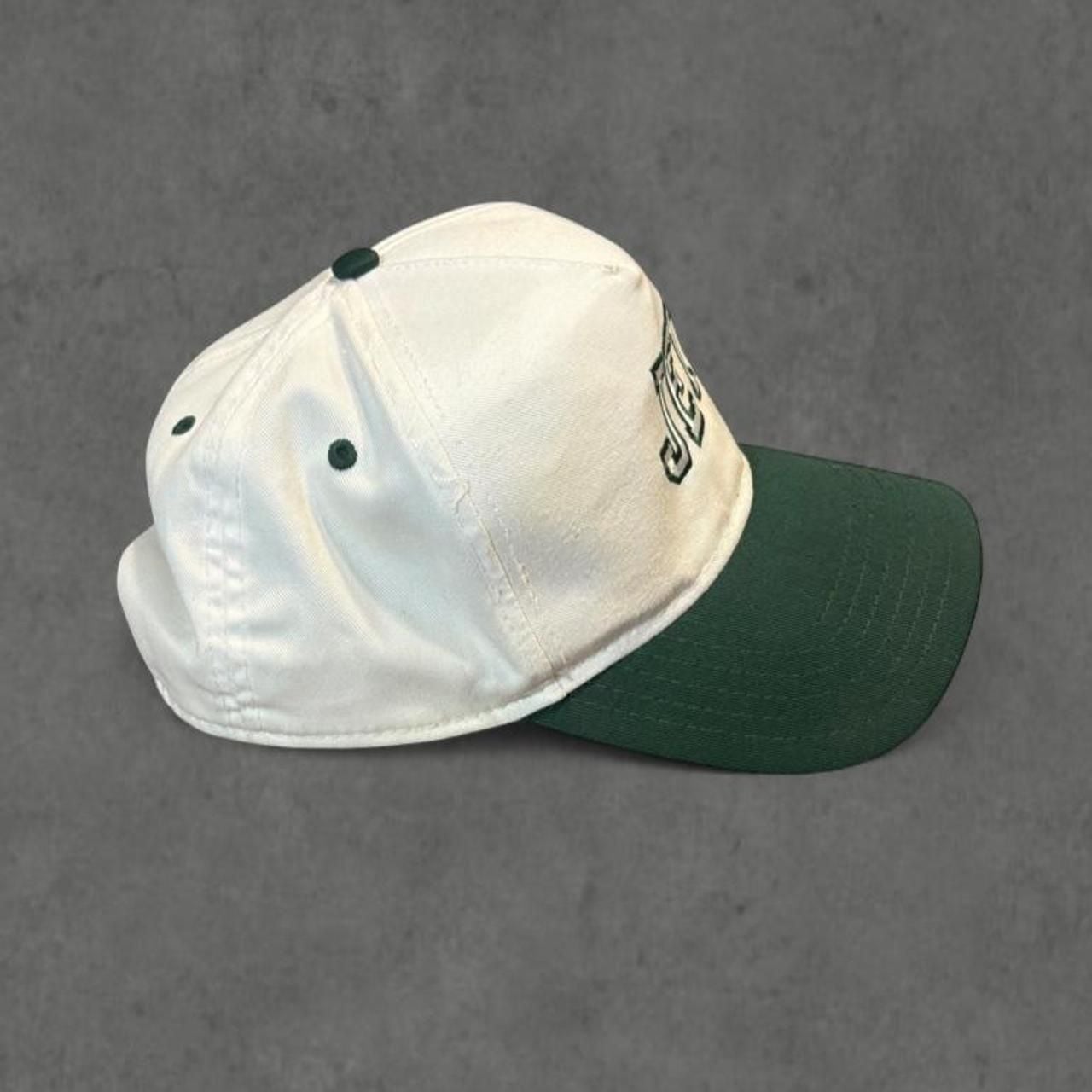 OTTO New York Jets Snapback Hat White Green 3