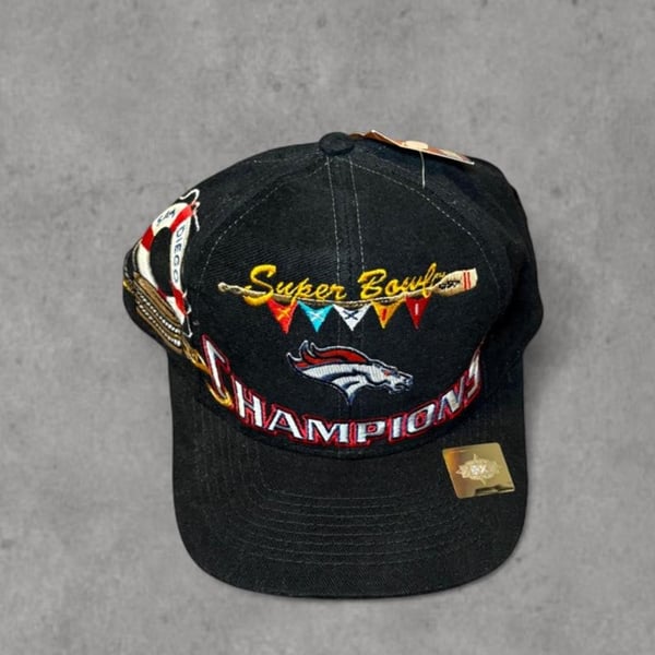 Logo Athletic Denver Broncos Super Bowl XXXII Snapback Hat