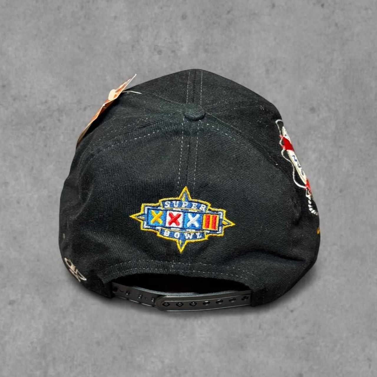 Logo Athletic Denver Broncos Super Bowl XXXII Snapback Hat 6