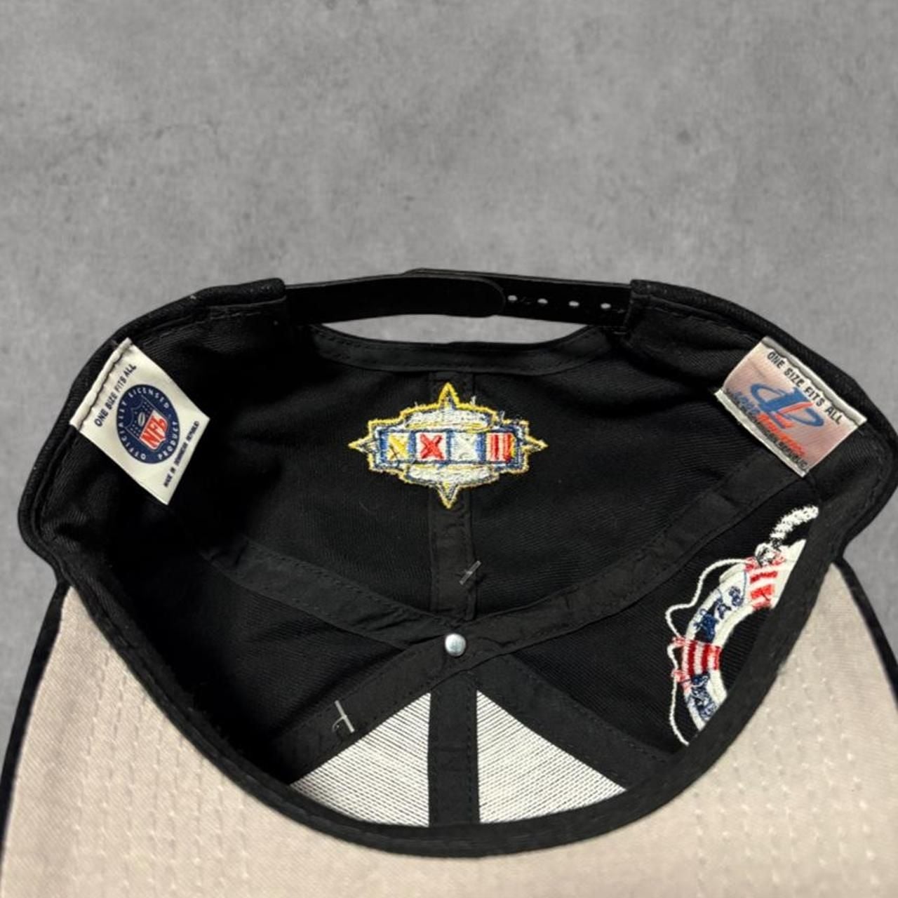 Logo Athletic Denver Broncos Super Bowl XXXII Snapback Hat 7