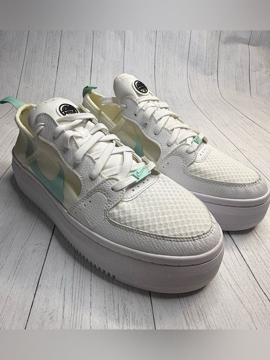 Nike Court Vision Alta TXT White Light Dew Women’s Size 11 CW6536 100 3