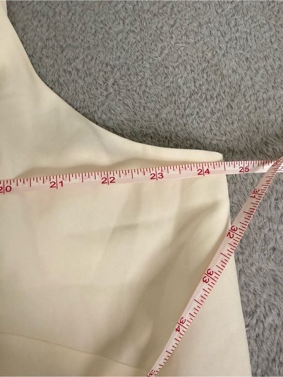 Banana Republic Ivory Sleeveless Drop Waist Ruffle Dress XXL NWT Lined 8