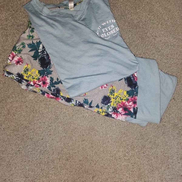 Comfy Cotton Tee & Legging PJ Set