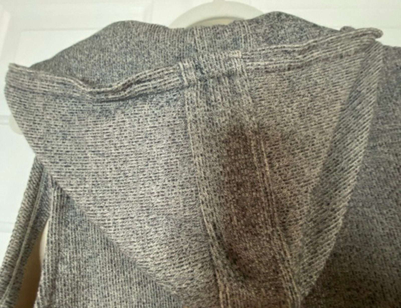 Coldwater Creek Charcoal Hooded Vest 4