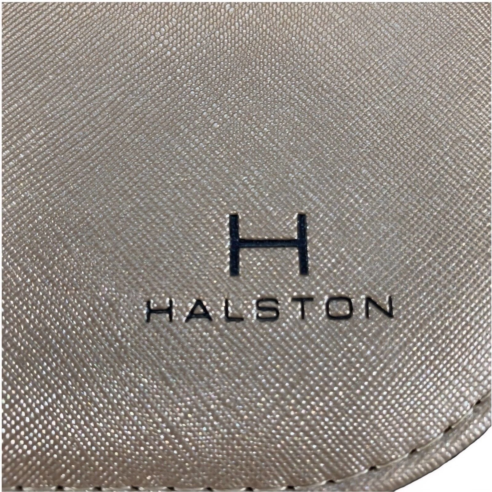 HALSTON Travel Jewelry Organizer Portfolio Zip Case 9"x6.5" Rose Gold 2