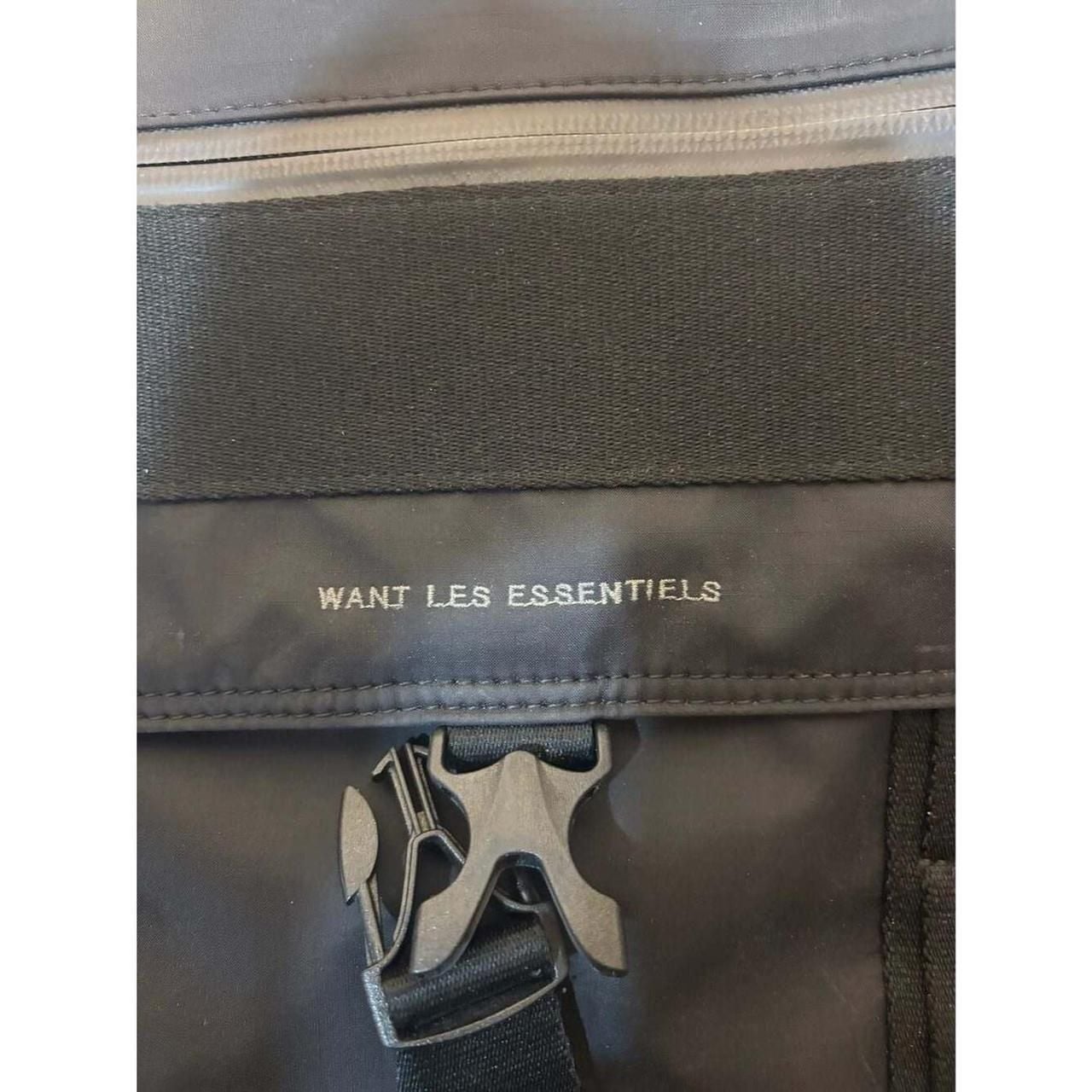 WANT Les Essentiels Black ECONYL Nylon Convertible Backpack 7