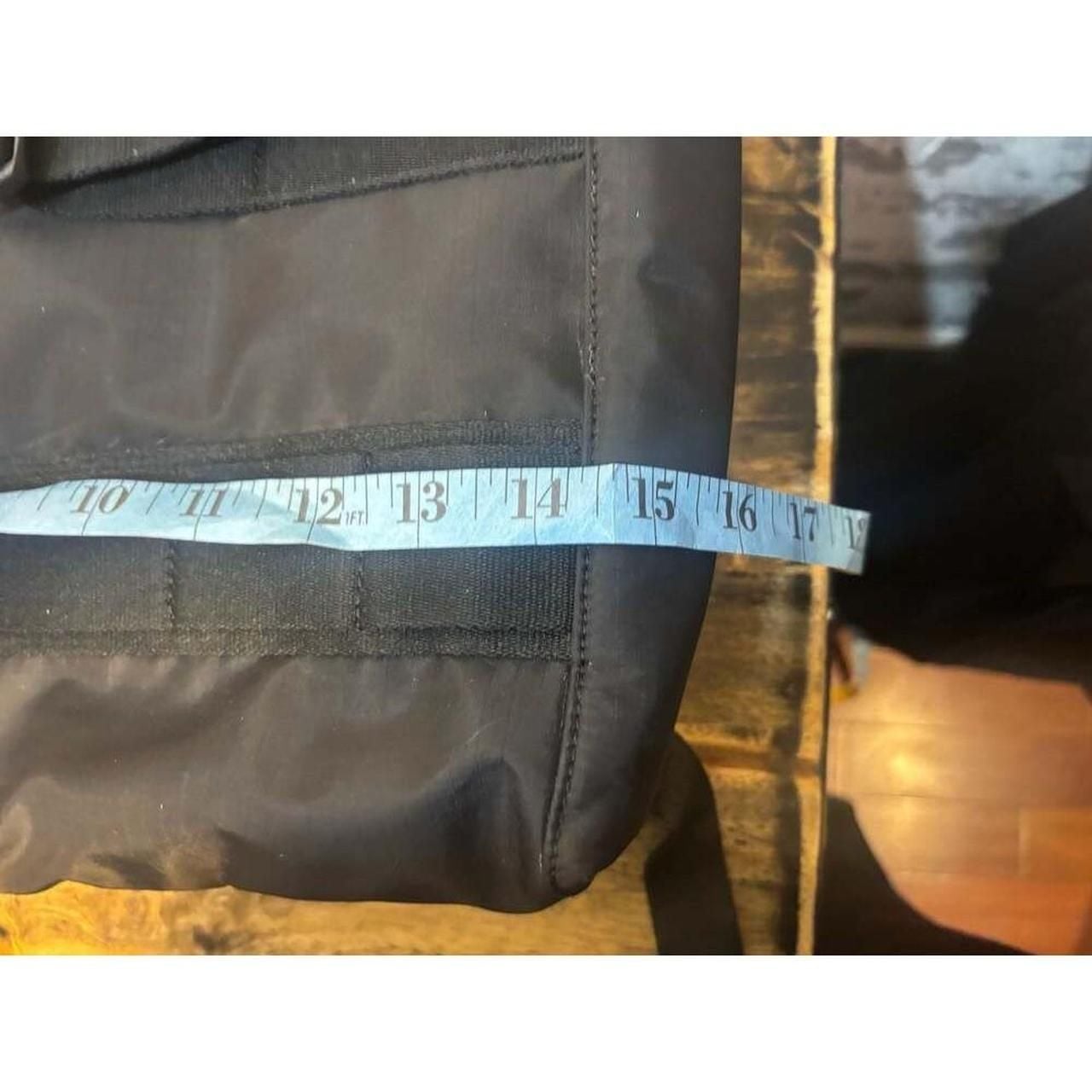 WANT Les Essentiels Black ECONYL Nylon Convertible Backpack 9
