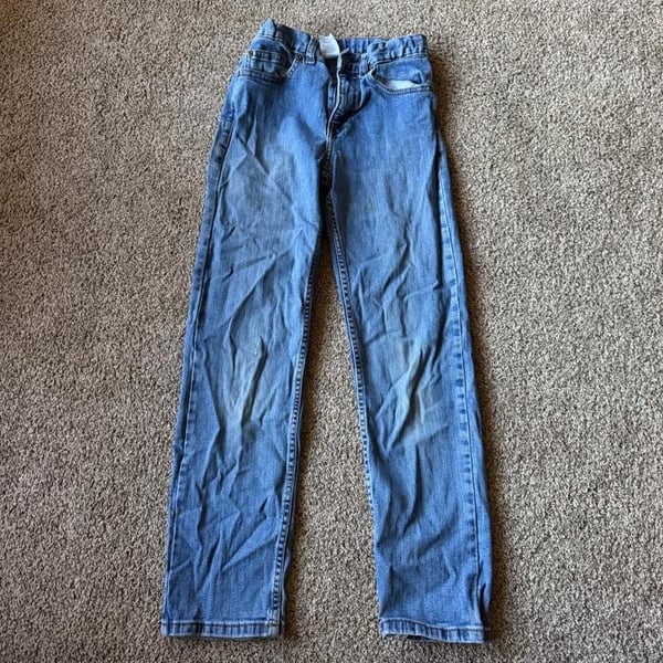 Wonder Nation Denim Jeans Size 12R Blue Cotton Blend