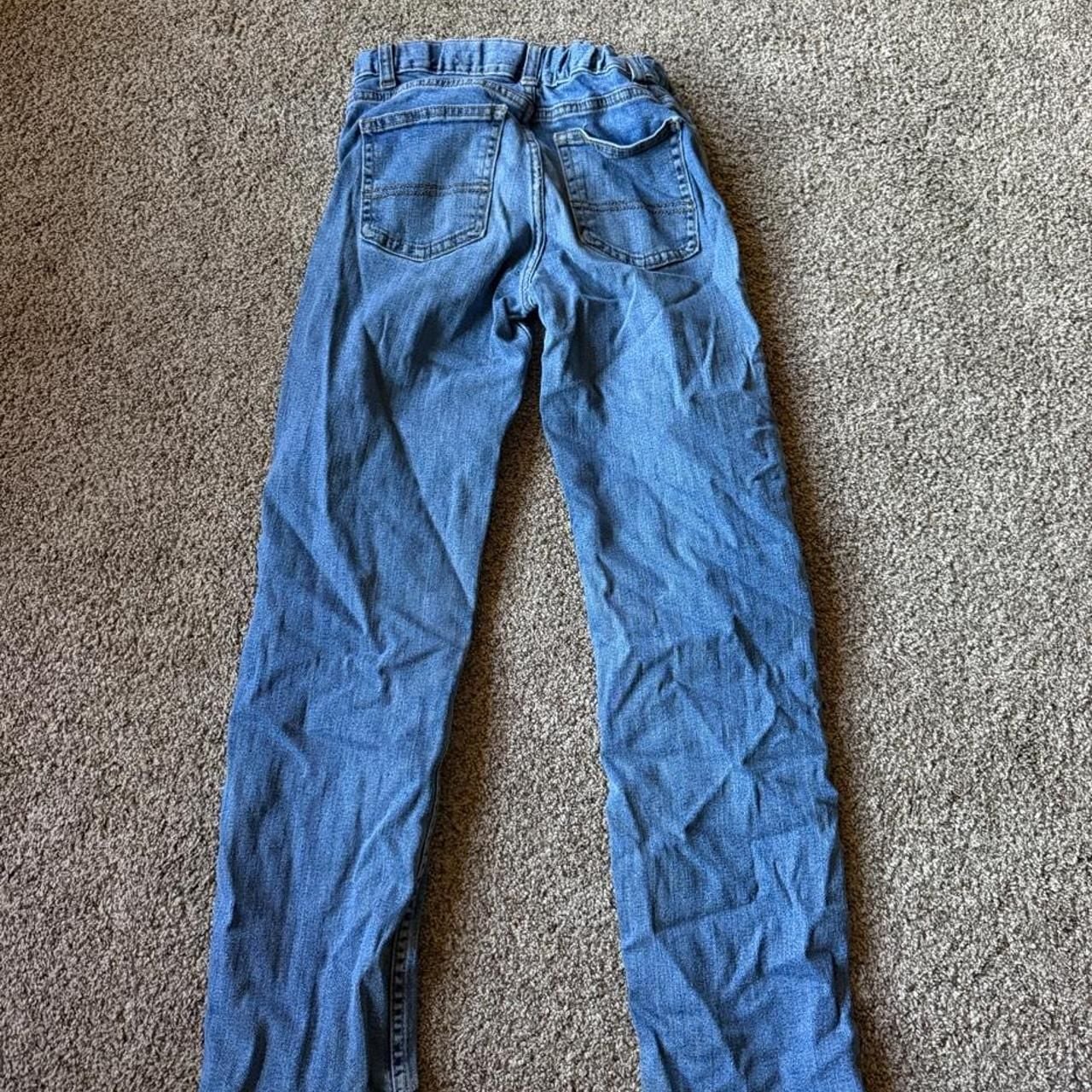 Wonder Nation Denim Jeans Size 12R Blue Cotton Blend 3