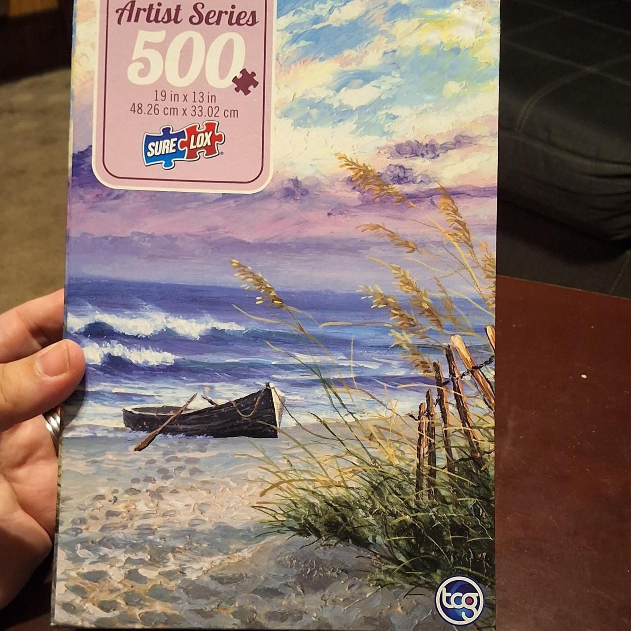 Sure-Lox Artist Series A New Day 500 Piece Puzzle 1