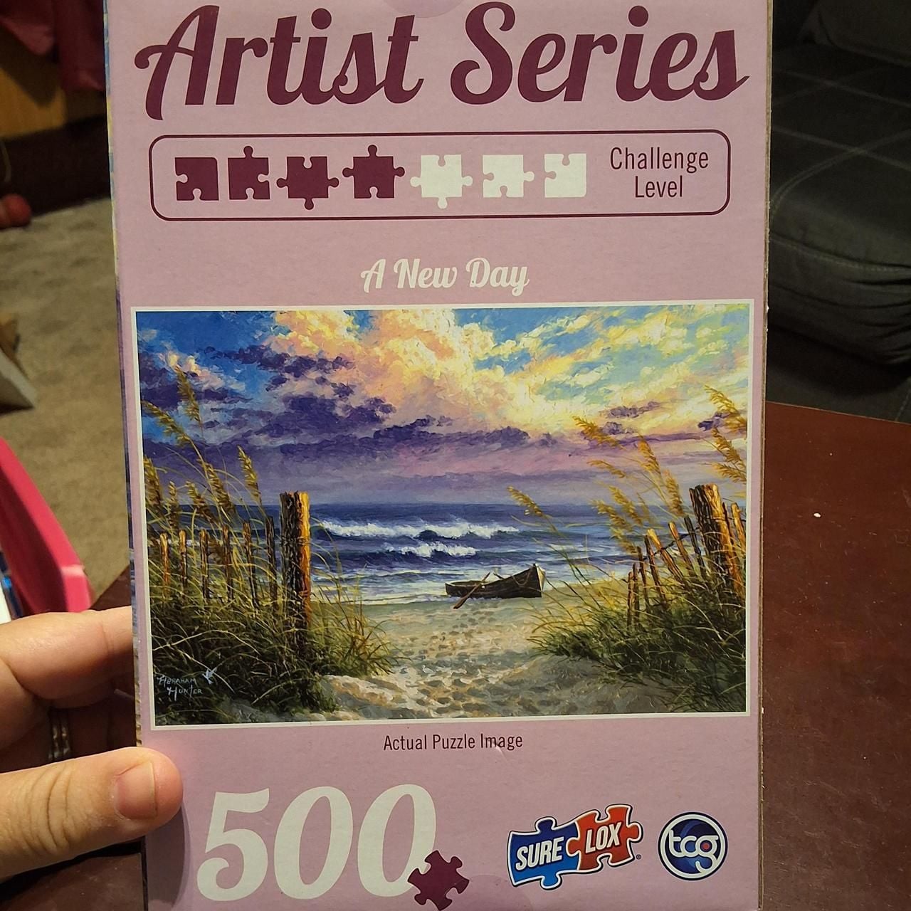 Sure-Lox Artist Series A New Day 500 Piece Puzzle 2