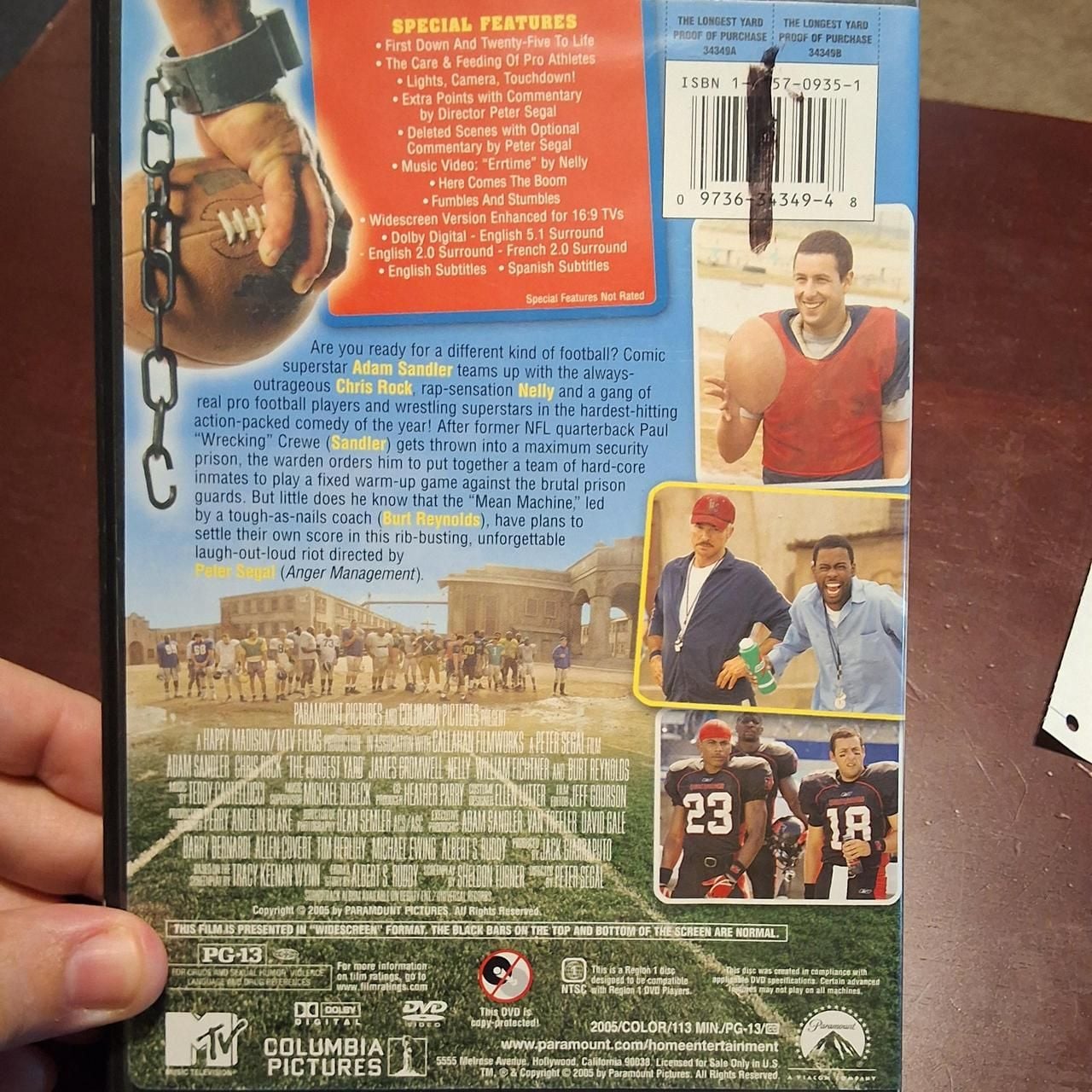 Paramount The Longest Yard Widescreen Collector's Edition DVD Adam Sandler 2