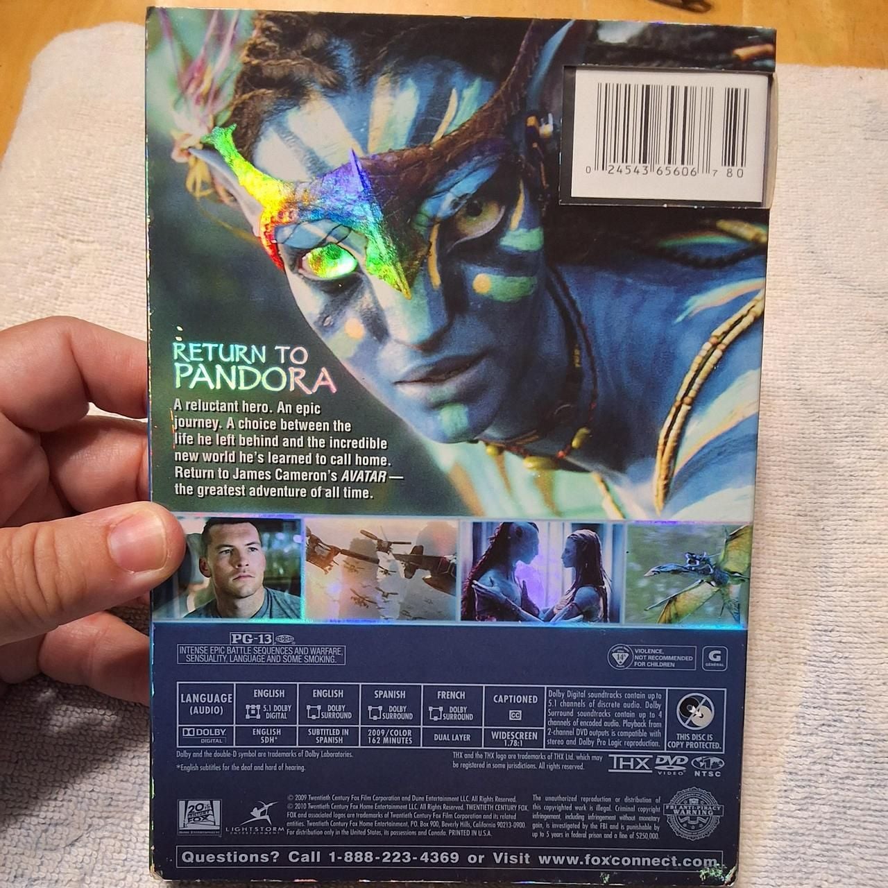 20th Century Fox James Cameron's Avatar DVD Widescreen 2