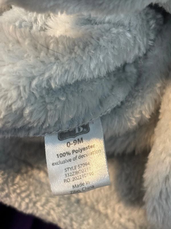 Elephant Infant Robe 0-9 m 3