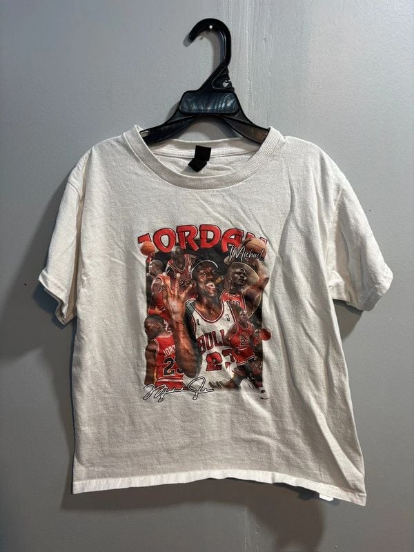 Custom jordan print tee 2